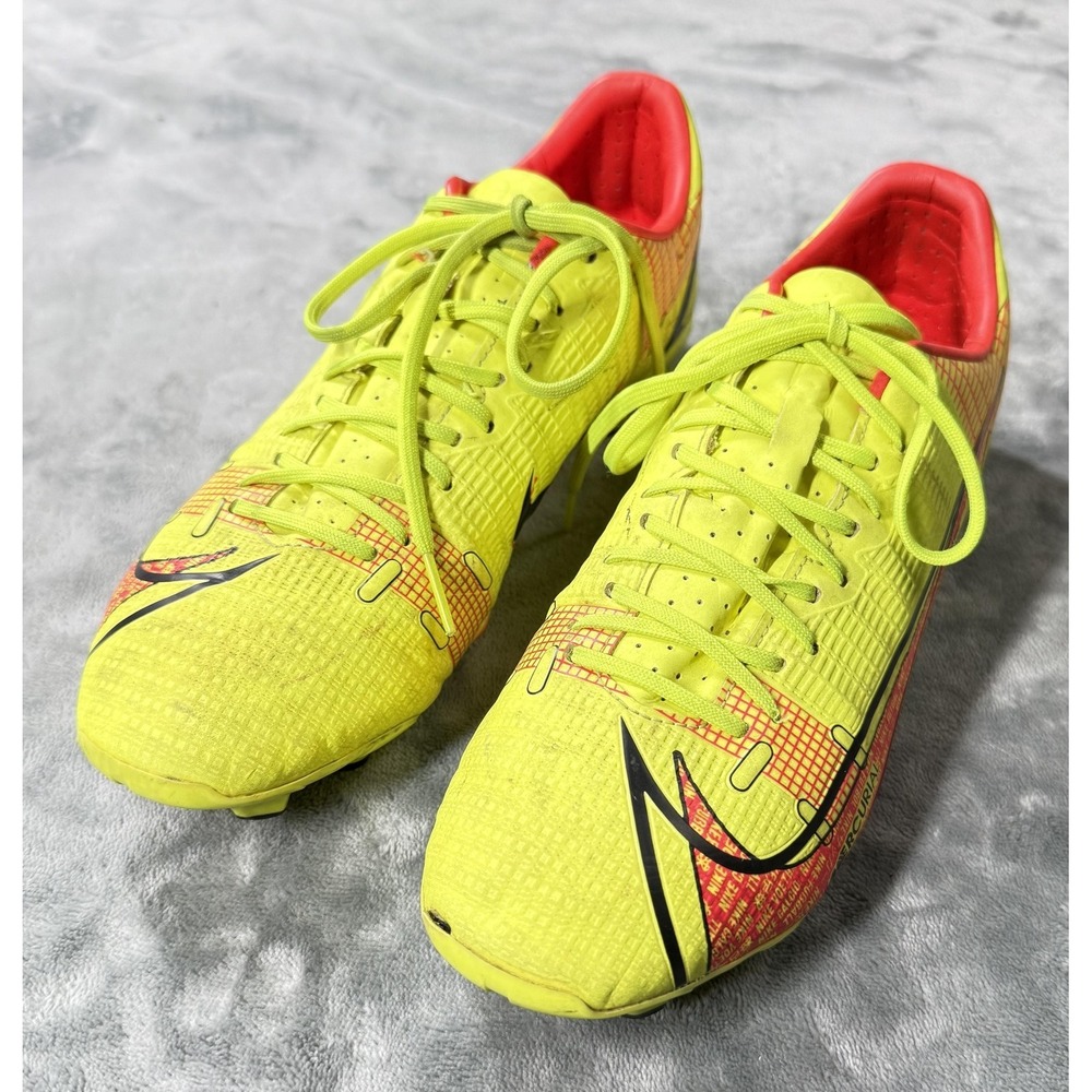 Nike Mercurial Vapor 14 Academy Soccer Cleat Shoes Mens Size 7 Yellow CU5691-760
